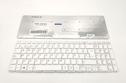 Teclado Toshiba L50-B, L50D-B series blanco sin marco