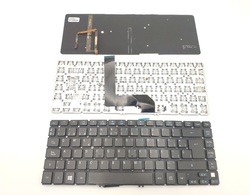 Teclado Acer Aspire M5-481T, M5481TG,M5-481PT,M5-481PTG backlit negro sin marco, Win 8