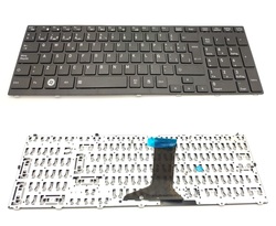 Teclado Toshiba satellite A660, A665 negro con marco