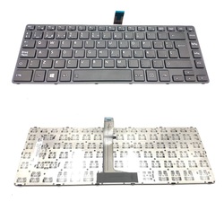 Teclado Toshiba Tecra A40-C negro con marco