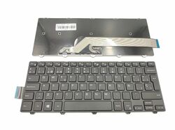 Teclado Dell Inspiron 14-3000 series 5447,5442,5445, 7447 negro con marco