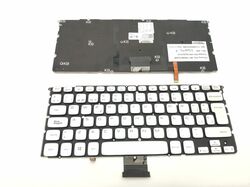 Teclado Dell Inspiron 14Z L412Z plateado sin marco, retroiluminado