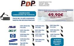 Pack 10 Cargadores de portátil , Liquidación