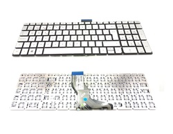 Teclado Hp Pavilion 15-AB plateado sin marco
