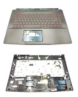Top cover con teclado español Msi GF63 8RC 8RD MS-16R1 MS-16R4 retroiluminado