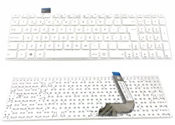 Teclado Asus X542 blanco sin marco