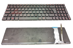 Teclado Asus GL552, ZX50 negro sin marco backlight