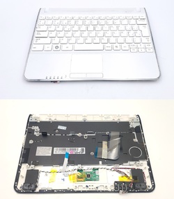 Top Cover Teclado Samsung N210 BLANCO
