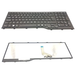 Teclado Fujitsu Lifebook A532,AH532,N532,NH532 negro con marco