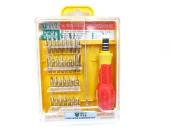 Juego destornilladores de precisión 32 piezas