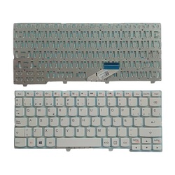 Teclado Lenovo ideapad S110 blanco con marco