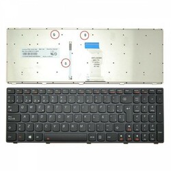 Teclado Lenovo ideapad Y580 gris con marco y backligth