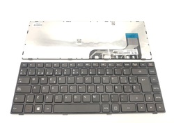 Teclado Lenovo ideapad 100 14 negro con marco
