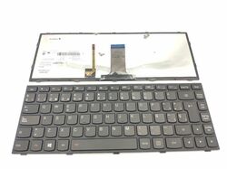 Teclado Lenovo G40-70 negro con marco negro y backlight