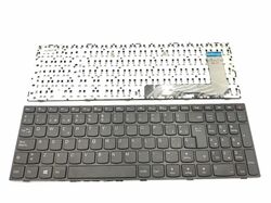 Teclado Lenovo ideapad 100-15ISK  negro con marco