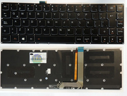 Teclado Lenovo Yoga 3 13 pro negro sin marco retroiluminado