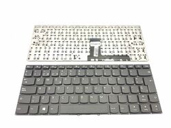 Teclado Lenovo ideapad 110-14 negro sin marco con tecla supr