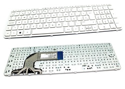 Teclado HP 15-E, 15-N blanco con marco 720597-071